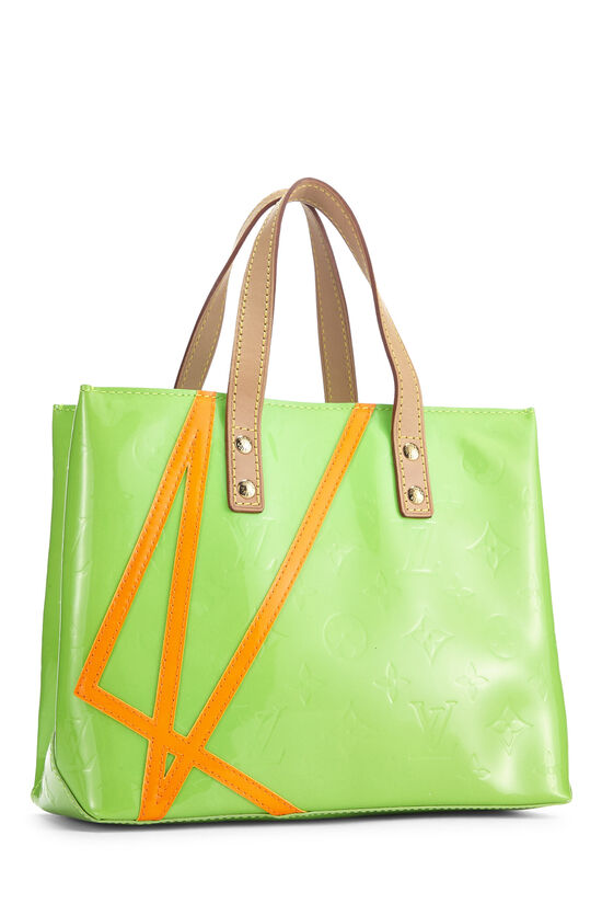 lv green monogram bag