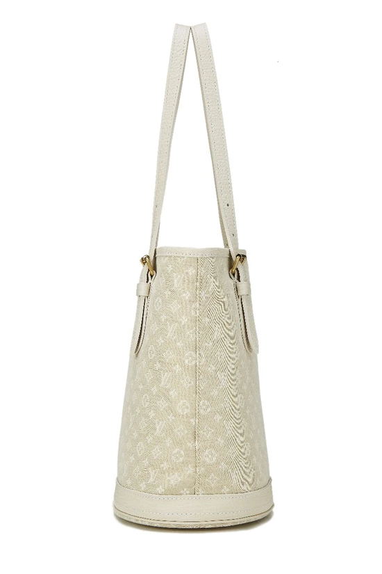 Beige Monogram Mini Lin Bucket PM, , large image number 2