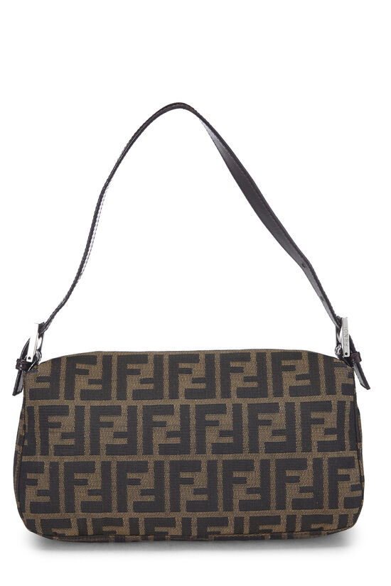 Brown Zucca Canvas Baguette, , large image number 3