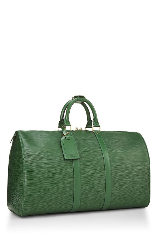 epi leather louis vuitton green bag