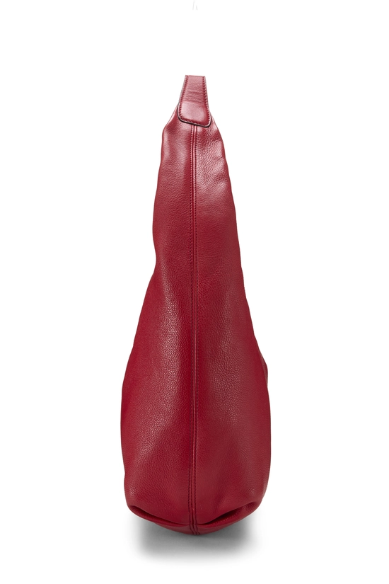 Red Leather Soho Hobo Large, , large image number 2