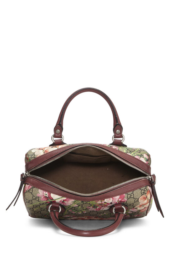 Gucci Beige/Pink/Red GG Coated Canvas Supreme Top Handle Small Boston Bag -  Yoogi's Closet