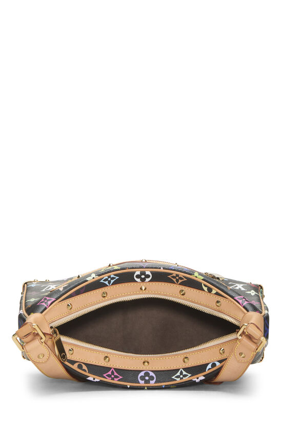 Takashi Murakami x Louis Vuitton Black Monogram Multicolore Boulogne, , large image number 5