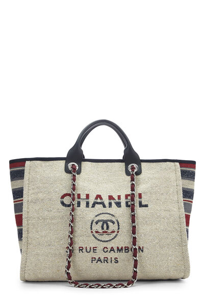 chanel large shopping tote