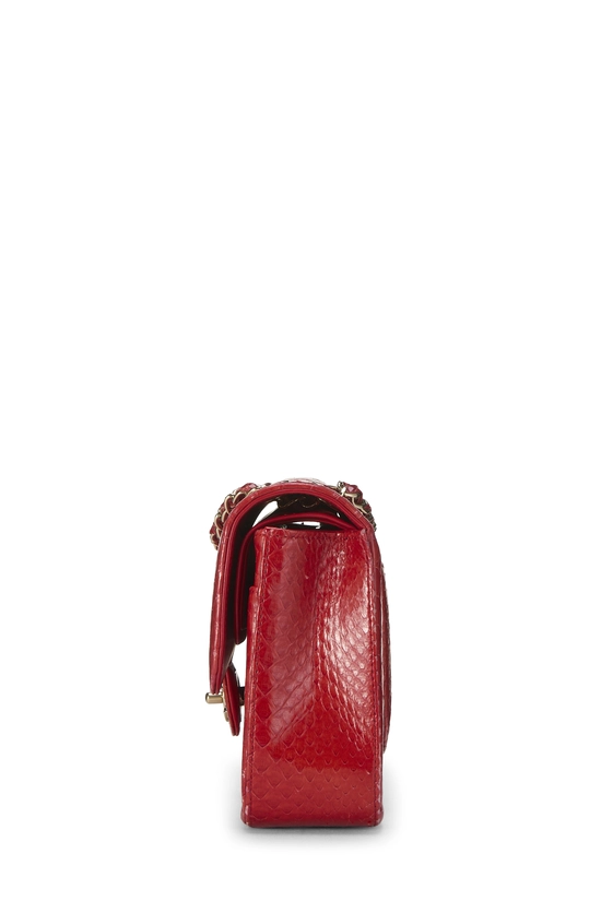 Red Python Classic Double Flap Medium, , large image number 2
