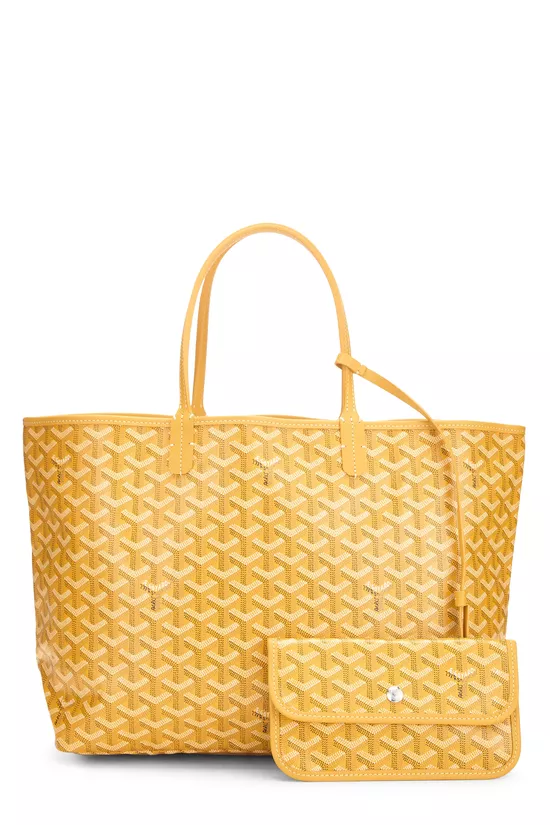 Yellow Goyardine Canvas Saint-Louis PM, , large image number 3