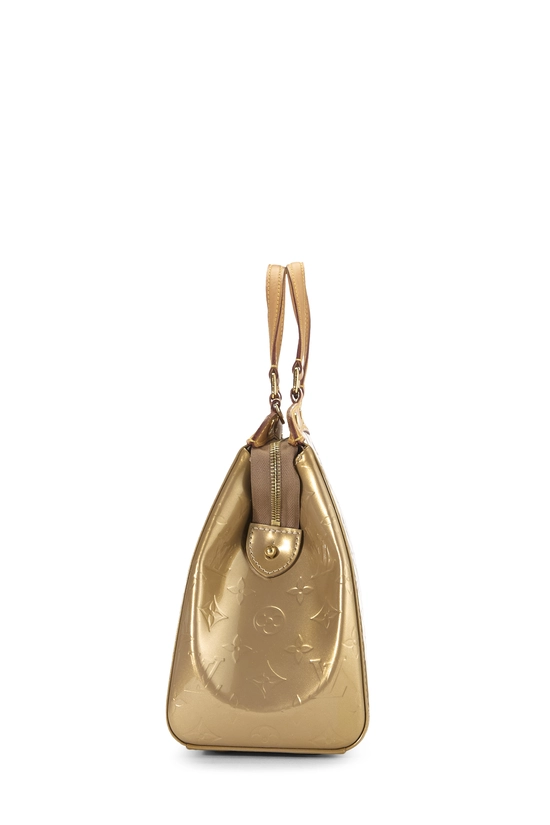 Beige Poudre Monogram Vernis Brea MM, , large image number 2