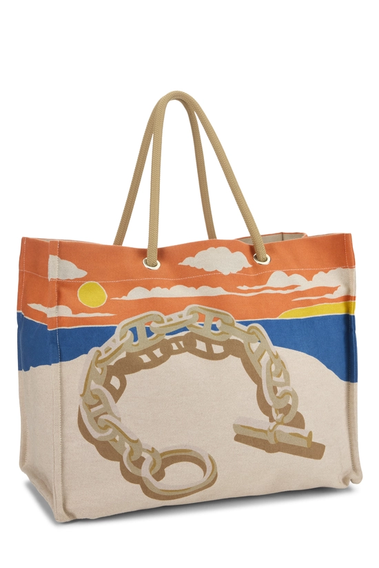 Multicolor Escale a la Plage Tote, , large image number 1