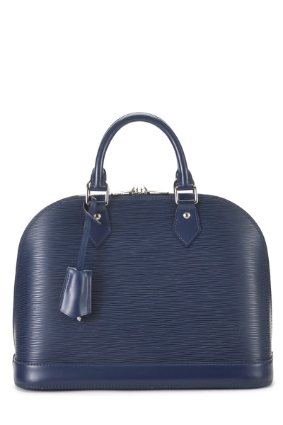 Louis Vuitton Blue Marine Epi Alma PM NM