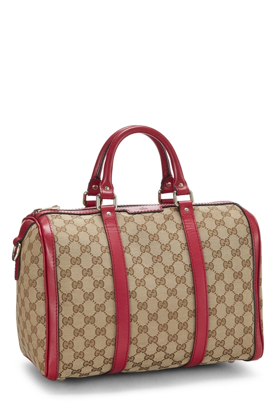 Red Original GG Canvas Boston Handbag Medium, , large image number 1