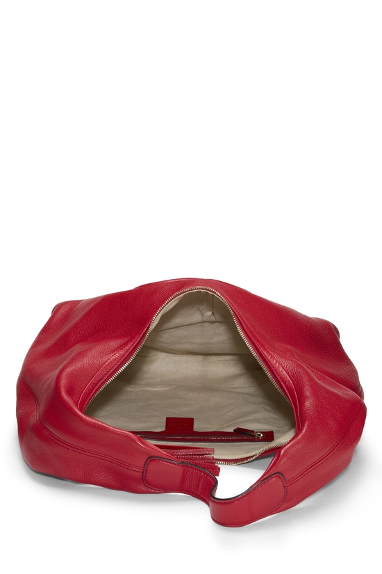 Red Leather Soho Hobo Large, , large image number 5