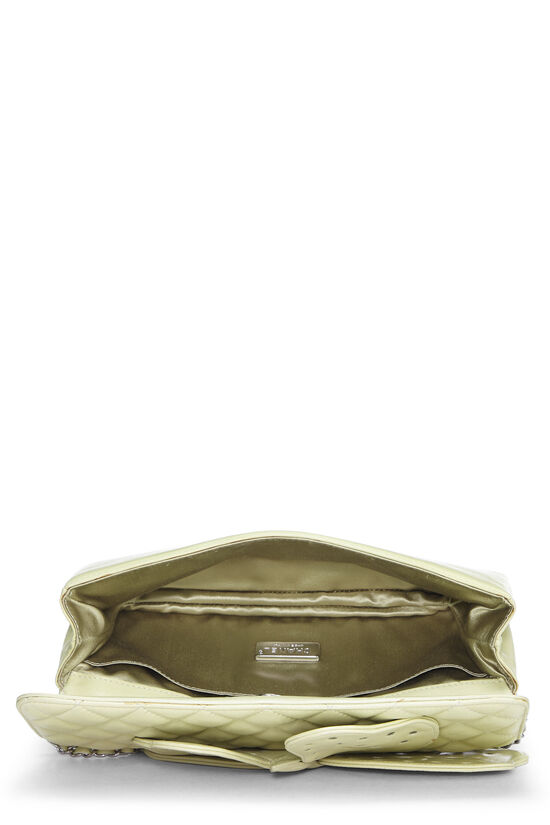 Green Lambskin Butterfly Shoulder Bag, , large image number 6