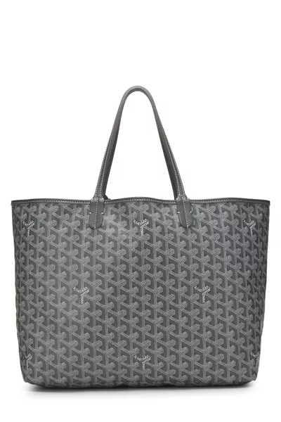 Grey Goyardine Canvas Saint-Louis PM