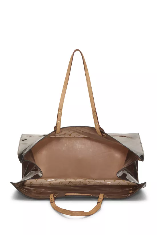 Brown Monogram Vinyl Cruise Cabas Tote GM, , large image number 5