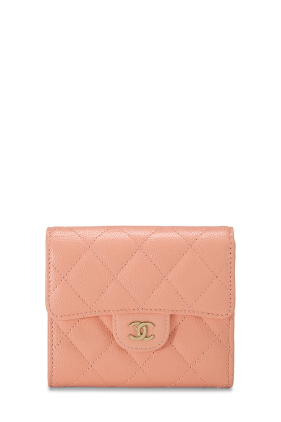 Pink Caviar Classic Flap Wallet, , large image number 0