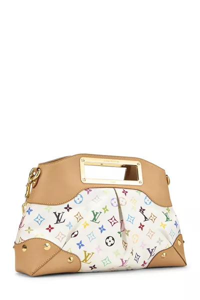 Takashi Murakami x Louis Vuitton White Monogram Multicolore Judy MM, , large