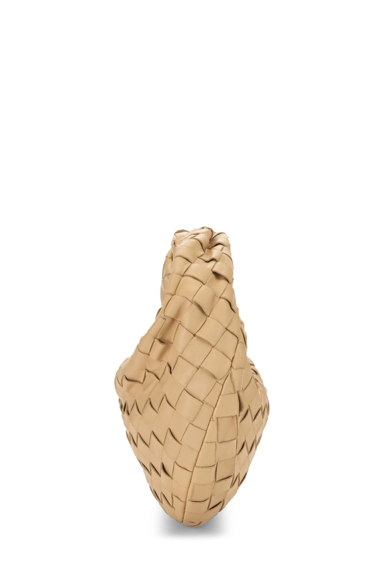 Beige Intrecciato Leather Jodie Mini, , large image number 2