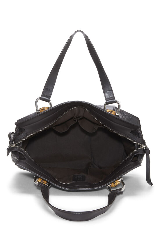 Brown Guccisima Bamboo Bar Tote, , large image number 5