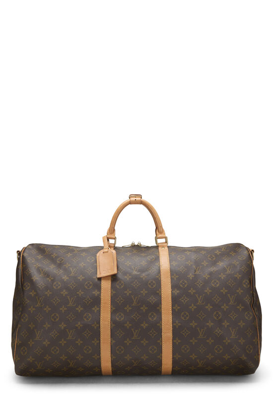 Monogram Canvas Keepall Bandouliere 60, , large image number 0