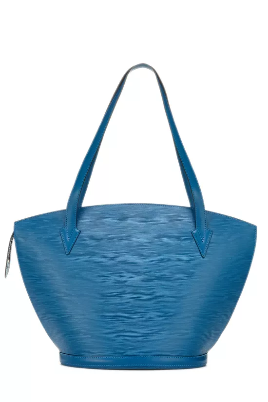 Blue Epi St Jacques Shopping Tote, , large image number 3
