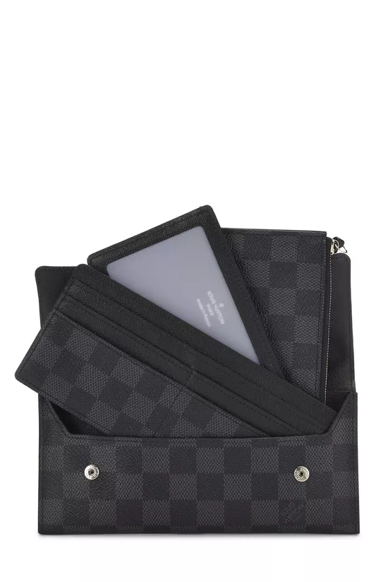 Damier Graphite Compact Modulable Wallet, , large image number 3