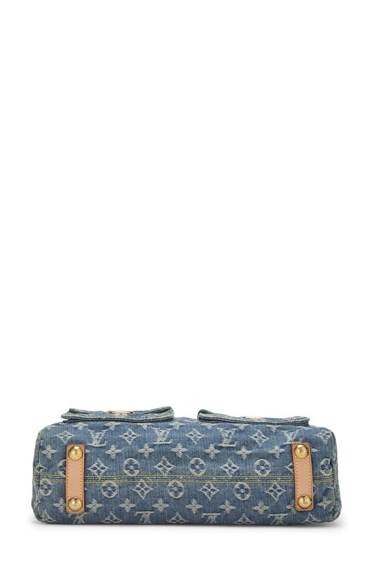 Blue Monogram Denim Baggy GM, , large image number 4