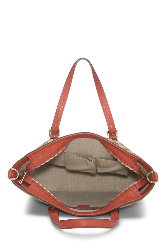 Orange Original GG Canvas Tote, , large image number 5