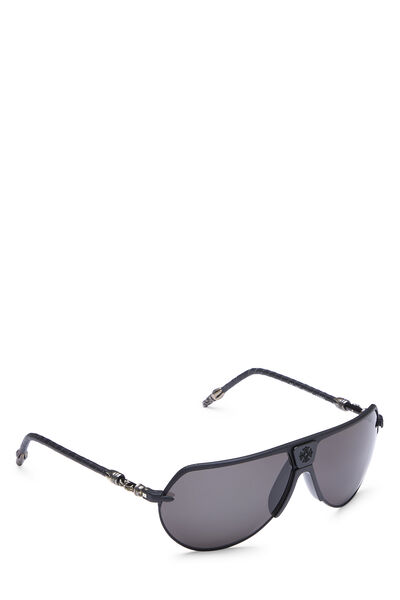 Black Metal T-Bird Sunglasses, , large