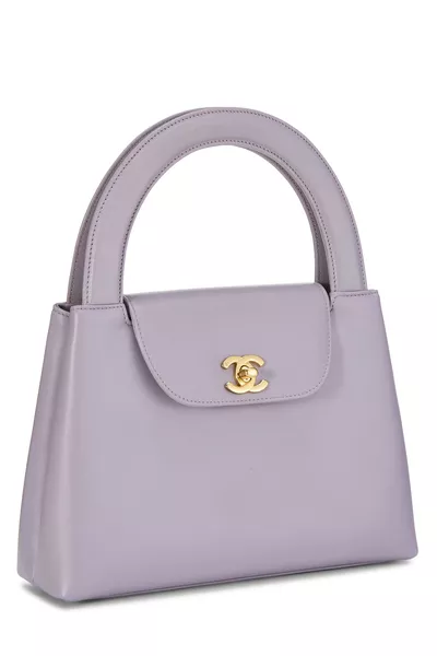 Purple Lambskin Party Kelly, , large