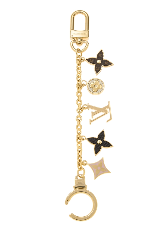 Multicolor Gold Spring Street Bag Charm, , large image number 1