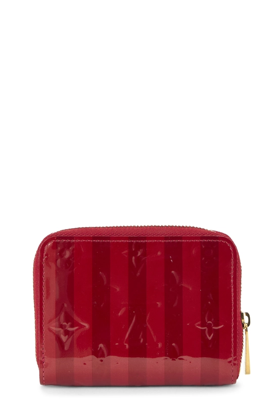 Poppy Monogram Vernis Rayures Zippy Coin Purse, , large image number 2