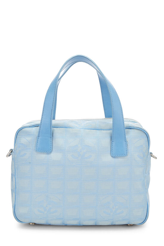 Blue Nylon Travel Line Convertible Handbag Small, , large image number 4