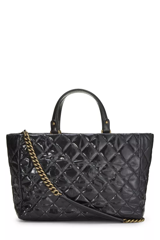 Black Calfskin Reissue Shopping Tote Large, , large image number 3