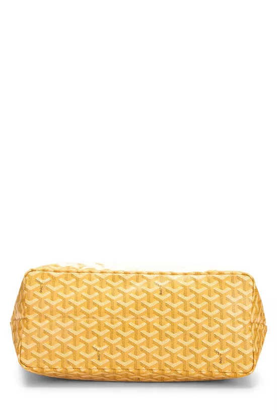 Yellow Goyardine Canvas Saint-Louis PM, , large image number 4