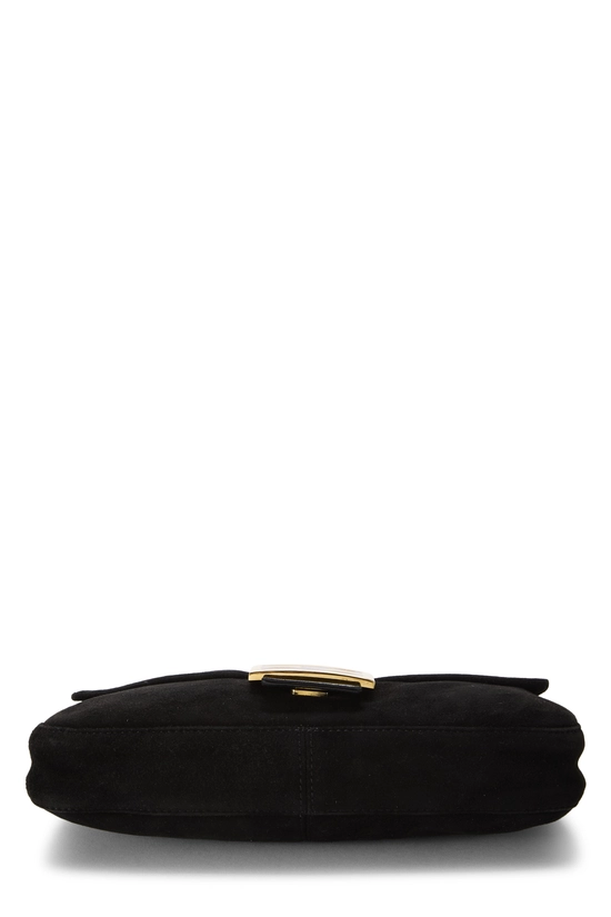 Black Suede Baguette, , large image number 4