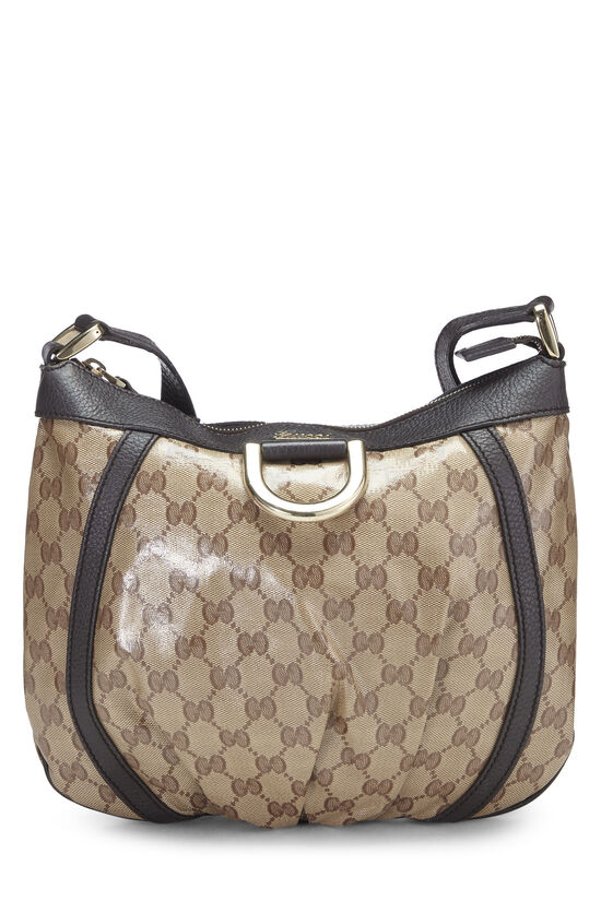 Gucci Original GG Crystal Canvas Shoulder Bag QFB0599N0B000