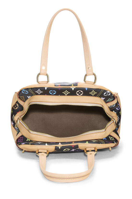 Takashi Murakami x Louis Vuitton Black Monogram Multicolore Claudia, , large image number 5