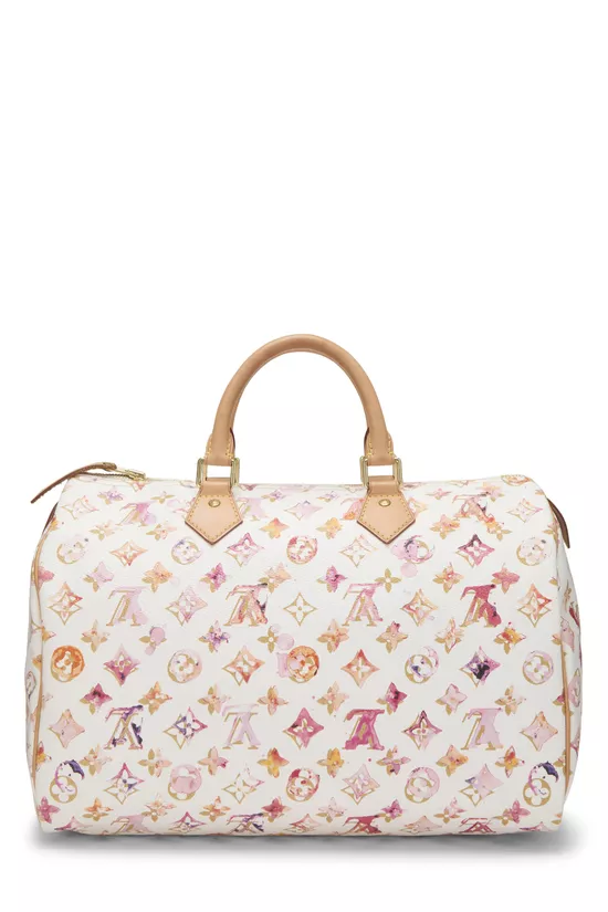 Richard Prince x Louis Vuitton Monogram Watercolor Speedy 35, , large image number 3