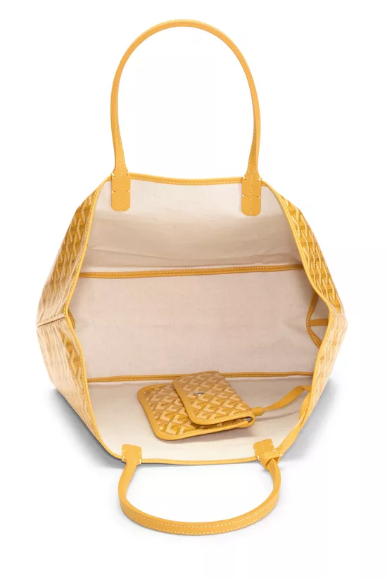 Yellow Goyardine Canvas Saint-Louis PM, , large image number 5