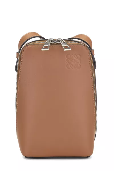 Brown Calfskin Boxbag