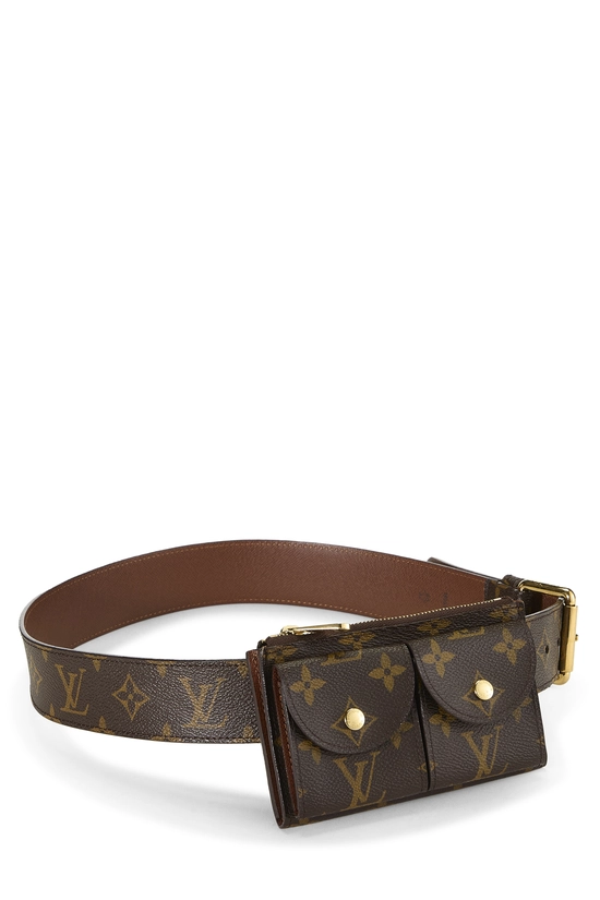 Pre-Owned Monogram Canvas Pochette Duo QJABFI1Y0B00B display picture 1
