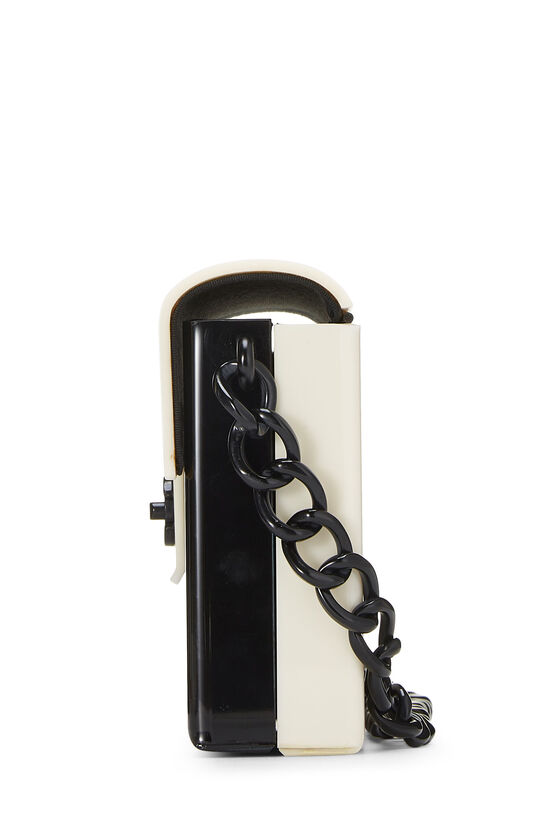 Chanel Black & Ivory Acrylic Minaudiere Q6B13N00MB002 | WGACA