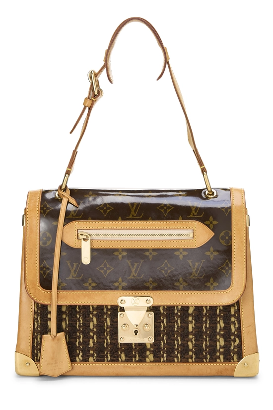 Monogram Tweedy Zip Shoulder Bag, , large image number 0