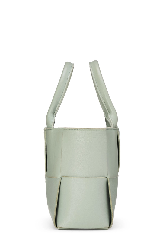 Green Calfskin Maxi Intrecciato Arco Tote Mini, , large image number 2