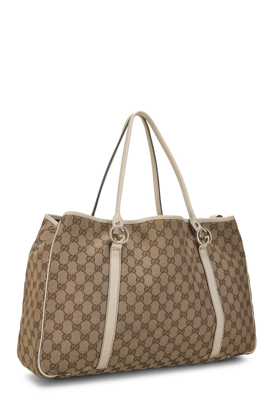 Original GG Canvas Twins Tote Large, , large image number 1