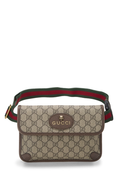Brown GG Supreme Canvas Neo Vintage Belt Bag