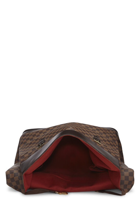 Louis Vuitton Vintage Damier Ebene Ribera Mini Bag - Brown Handle