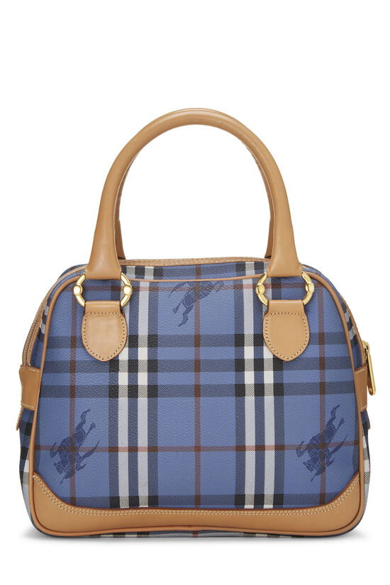 Blue Haymarket Handbag, , large image number 3