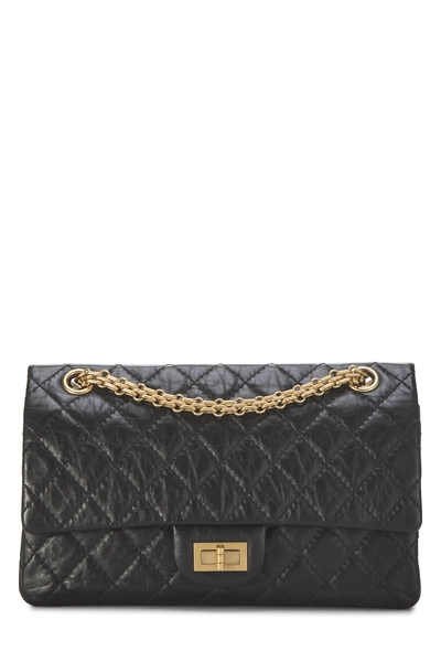 Chanel Black Calfskin 2.55 Reissue Flap 225