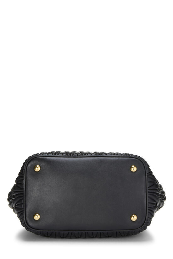 Black Nappa Convertible Tote, , large image number 4